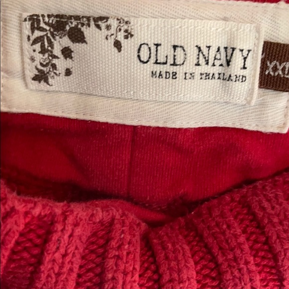 Red Capri Sweats - Picture 2 of 3